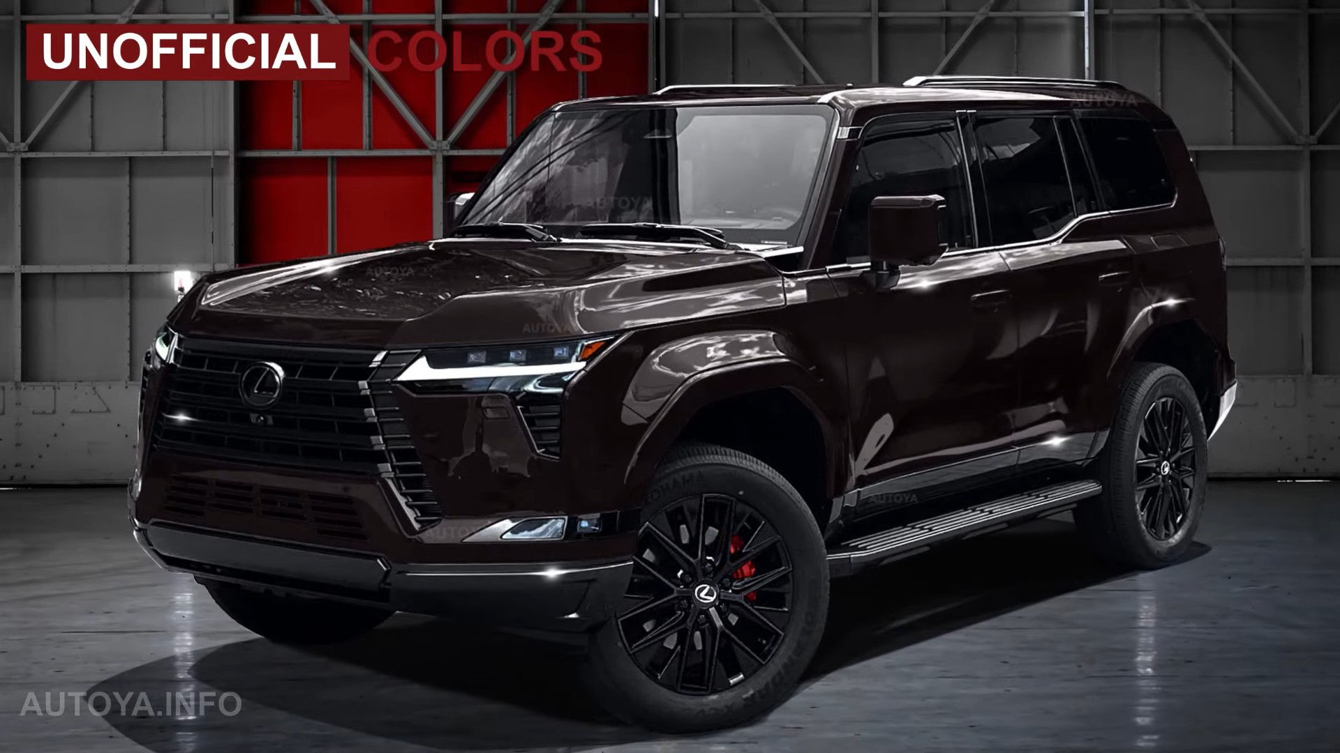 Wallpaper #bWcKDZMBSpphPi3-quLN213 Imagined 2024 Lexus Gx 550 Black Line Edition Feels Properly Dark and
