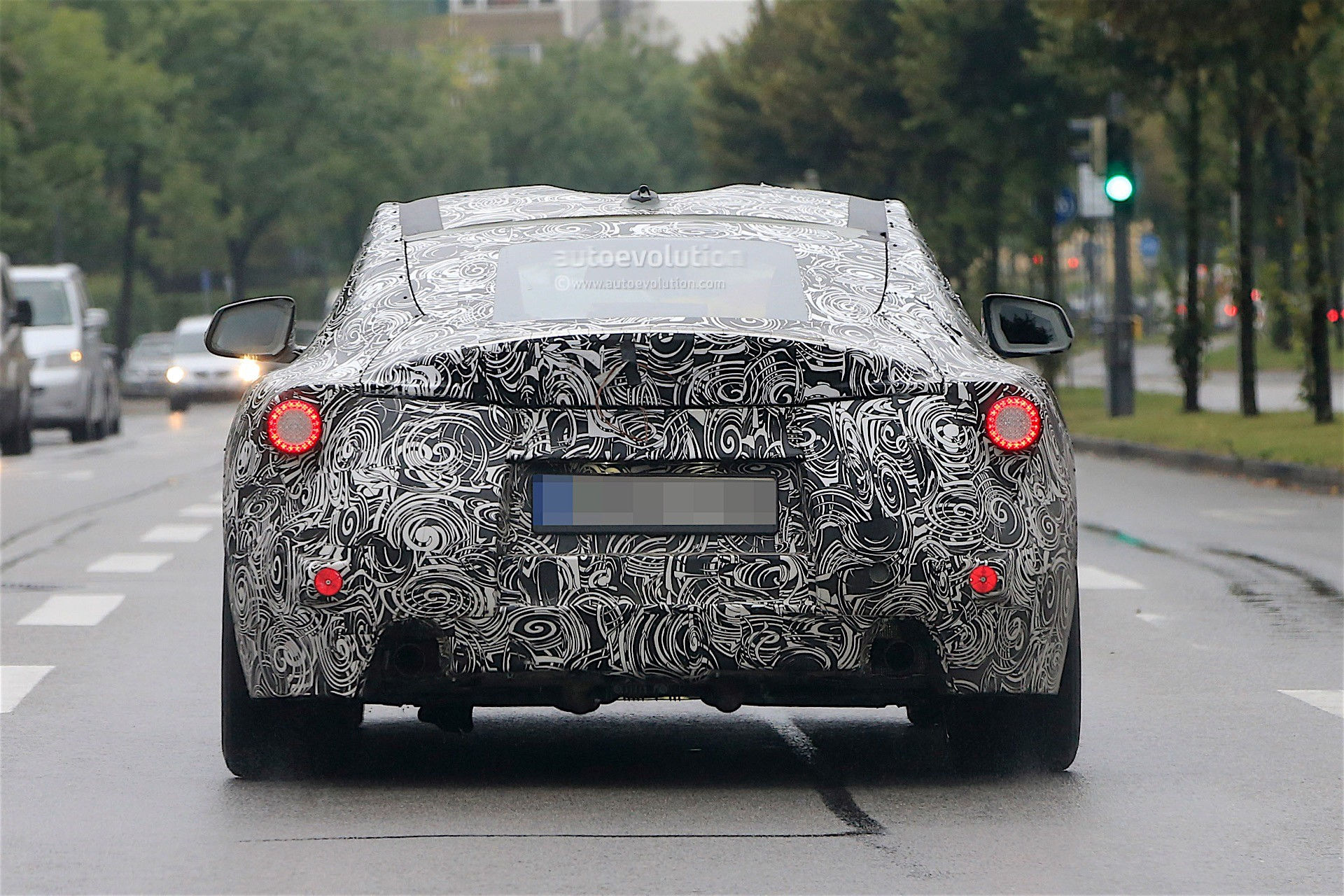 Wallpaper #Amd16JIBSpphPi3-Iz0N284 2018 Toyota Supra Spied Testing in Germany Expect It in Showrooms Next