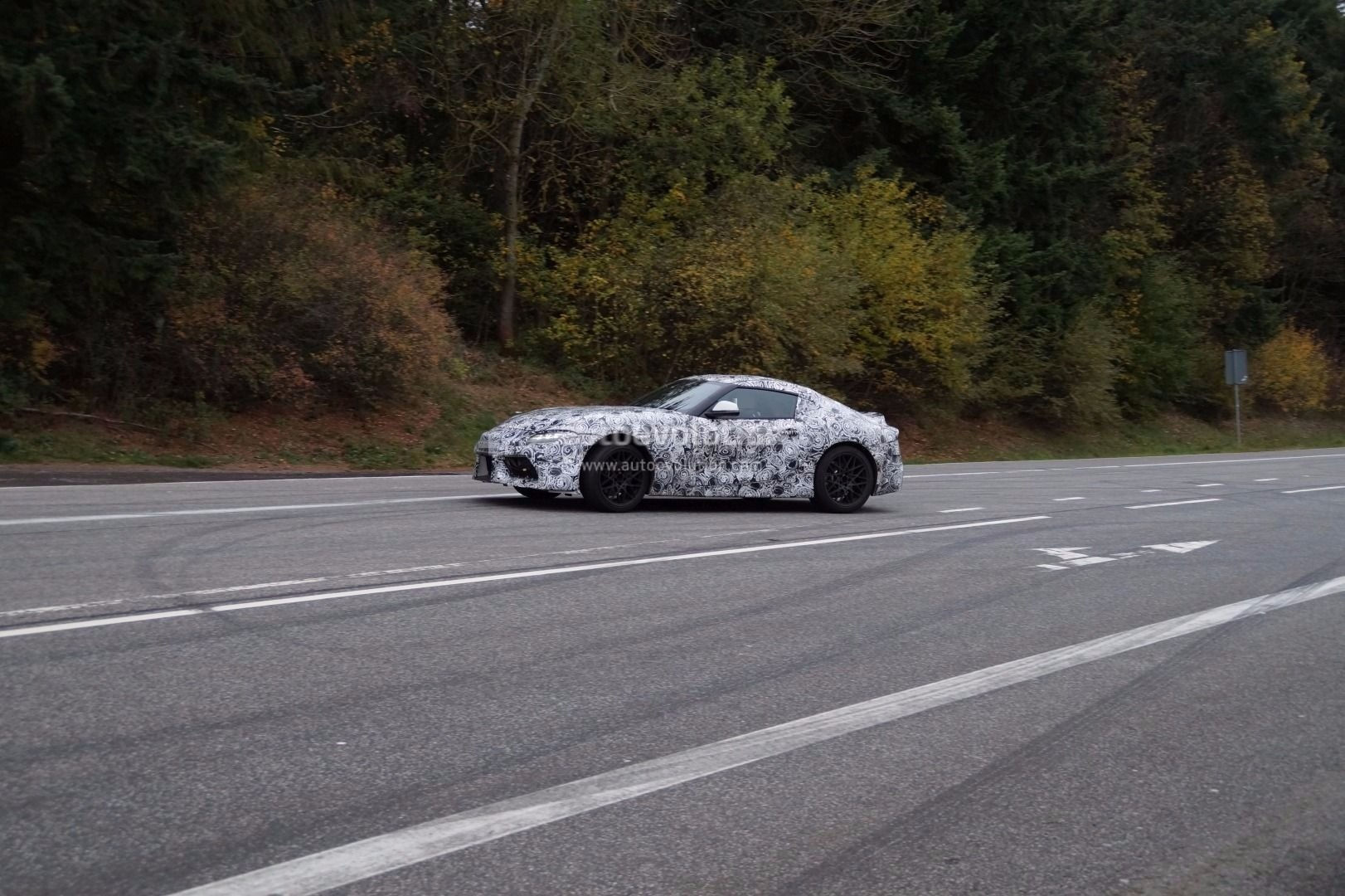 Wallpaper #Amd16JIBSpphPi3-Iz0N282 Toyota Supra Concept Teaser Shows Huge Rear Wing Autoevolution