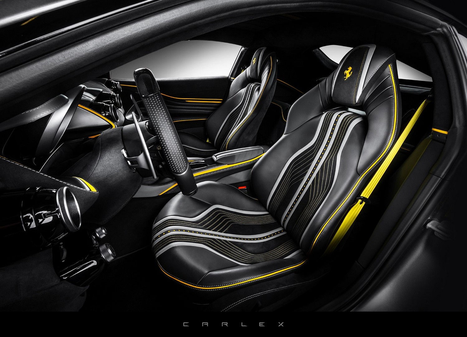 Wallpaper #ZWgVGZMBSpphPi3-iRVy55 Ferrari 812 Superfast Gains Custom Interior Courtesy of Carlex Design