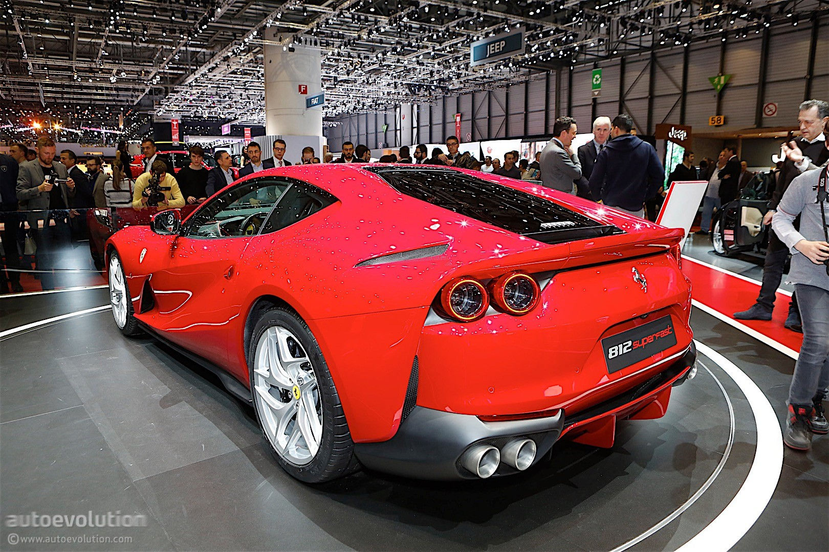 Wallpaper #py7eOJMBeCfPaRV8brst178 Ferrari 812 Superfast Stands Still in Geneva is Gorgeous Autoevolution