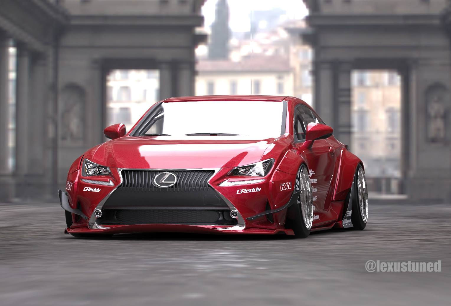 Wallpaper #lB03LZMBlOZrFDOkyM9R157 Rocket Bunny Lexus Rc Readying for 2014 Sema Autoevolution