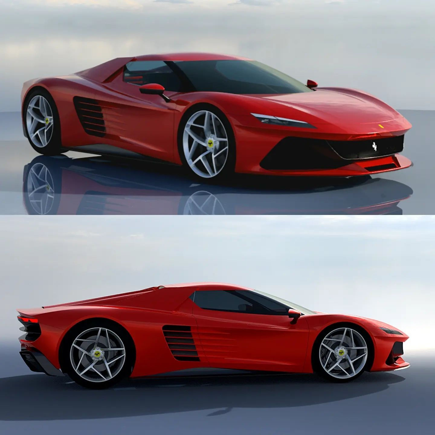 Wallpaper #7WeKEpMBSpphPi3-q_sL219 Ferrari Sp Testarossa Gets Hommage Reinventions for the Virtual 21st