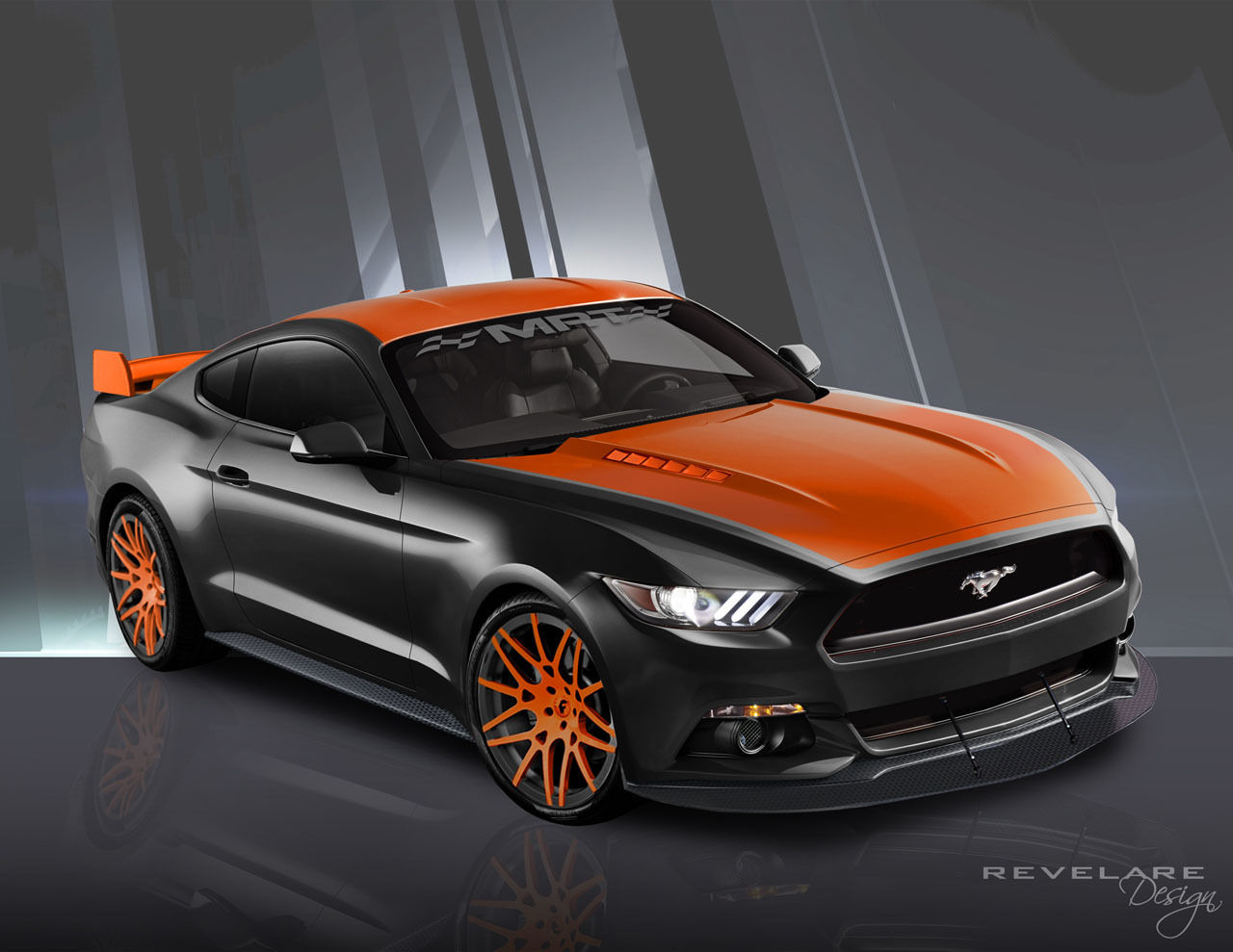 Wallpaper #d4v2cpcBcm9NJah-GnR614 Mustang Coupe Custom Paint