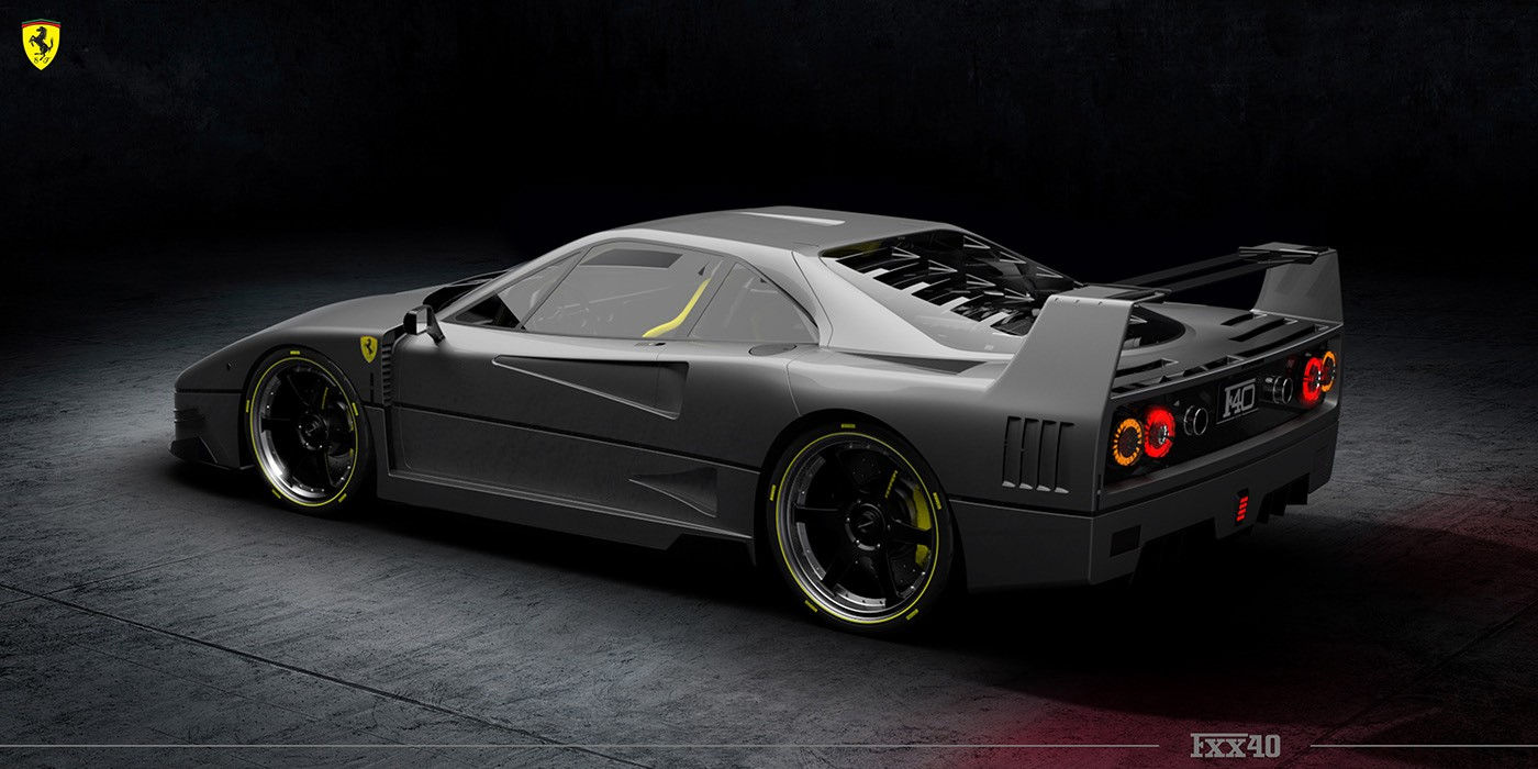 Wallpaper #Q7nI3pIBJvJKYCmEKgfX197 Modern Ferrari F40 Rumored Sp42 May Be Based on the F8 Tributo