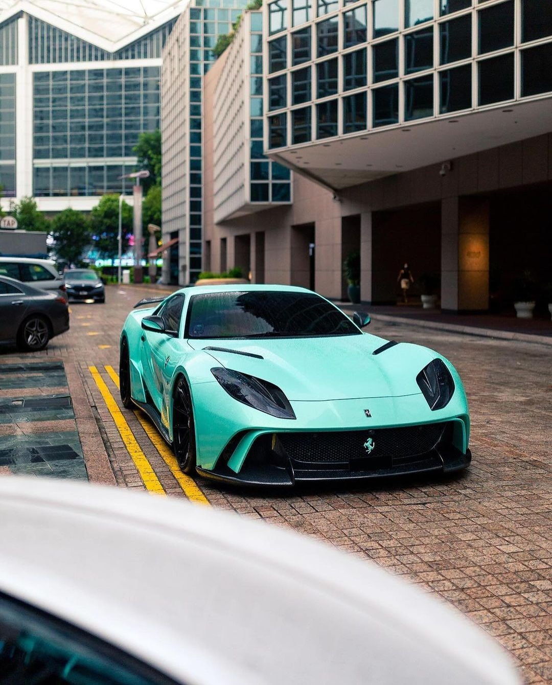 Wallpaper #onegJpMB-pgBXx60B6IU13 Tiffany Blue Ferrari 812 by Novitec is Here to Make You Forget About