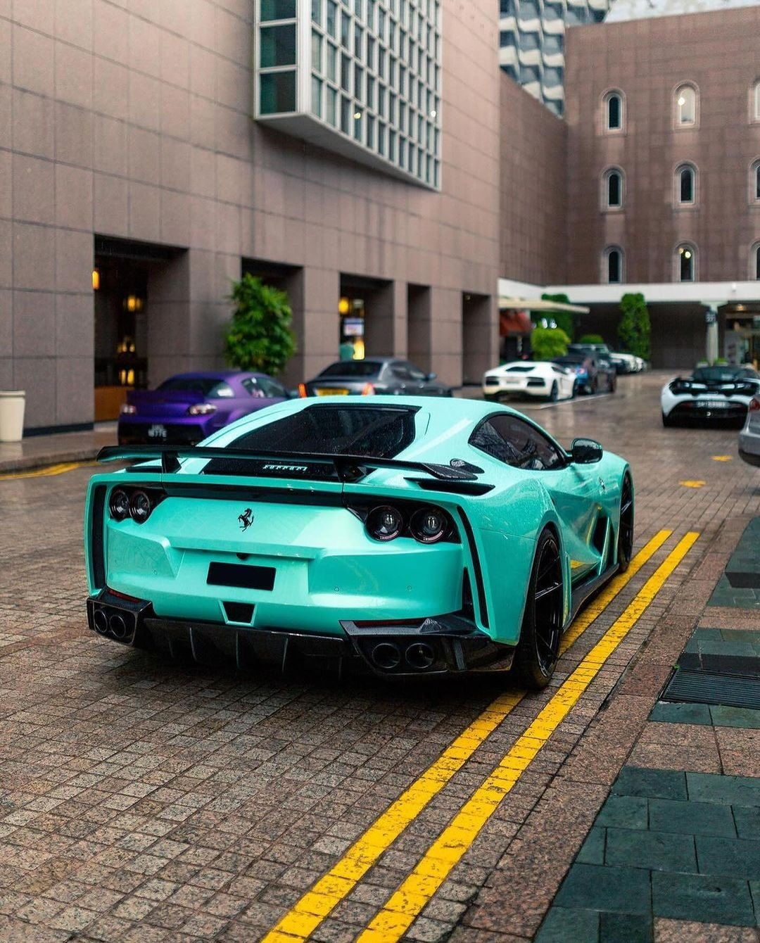 Wallpaper #onegJpMB-pgBXx60B6IU22 Tiffany Blue Ferrari 812 by Novitec is Here to Make You Forget About