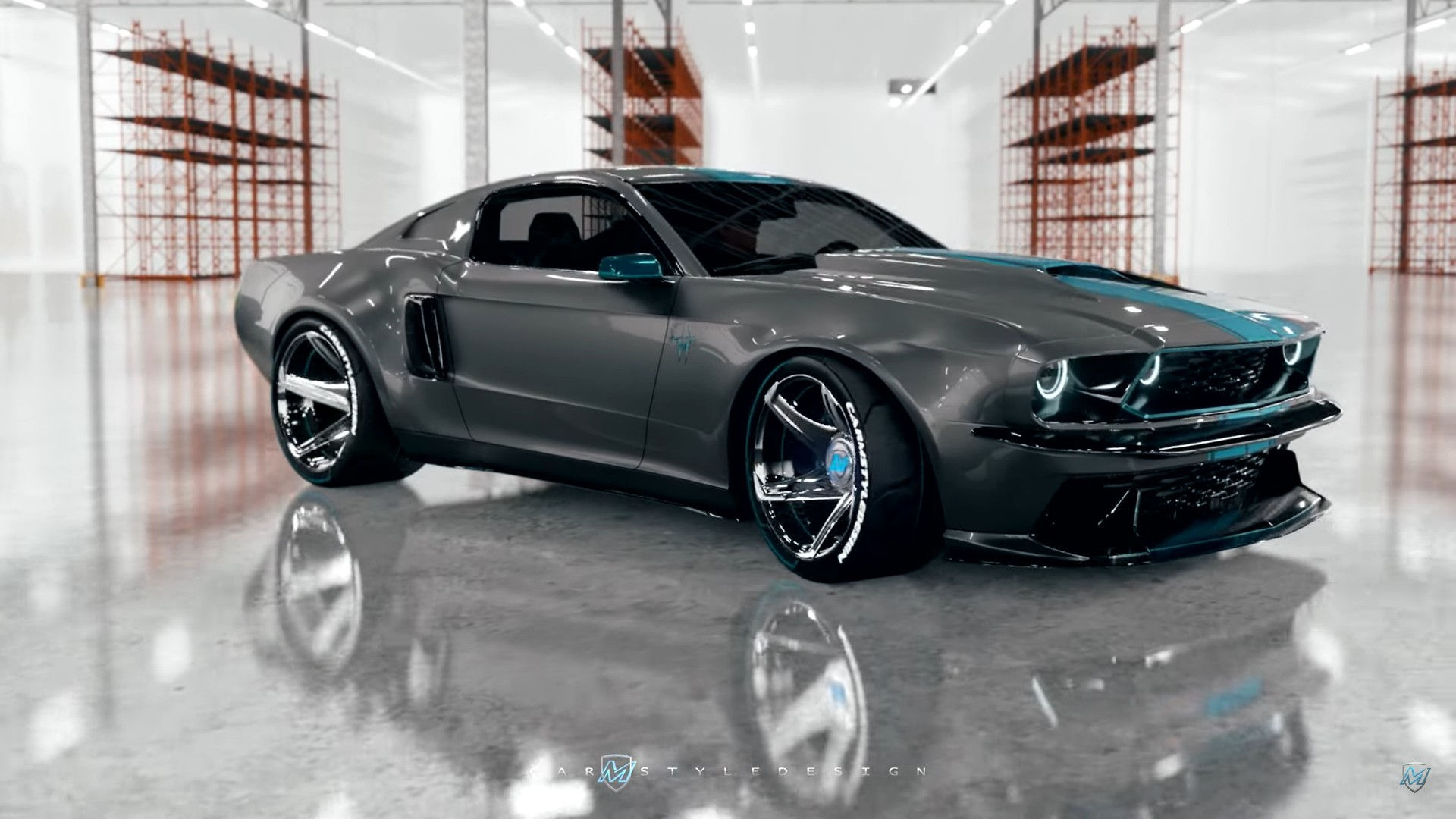 Wallpaper #zeqSUpMBlwTYPL18JAnO93 Eleanor Would Be Pretty Darn Proud of a Modern Stang Cgi Posing as a