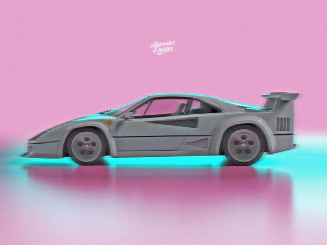 Wallpaper #Q7nI3pIBJvJKYCmEKgfX185 Ferrari F40 Countach the Lamborghini That Never Ever Was Autoevolution