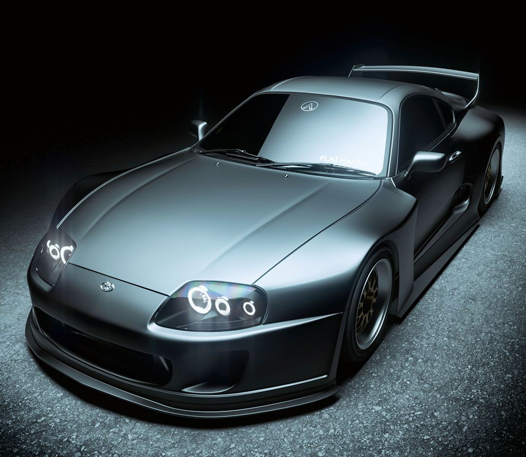 Wallpaper #uhyWQZMB8JfcLg2Jq_eg134 Mid Engined Mk4 Toyota Supra Gets Rendered as Midship Sports Car Rumors