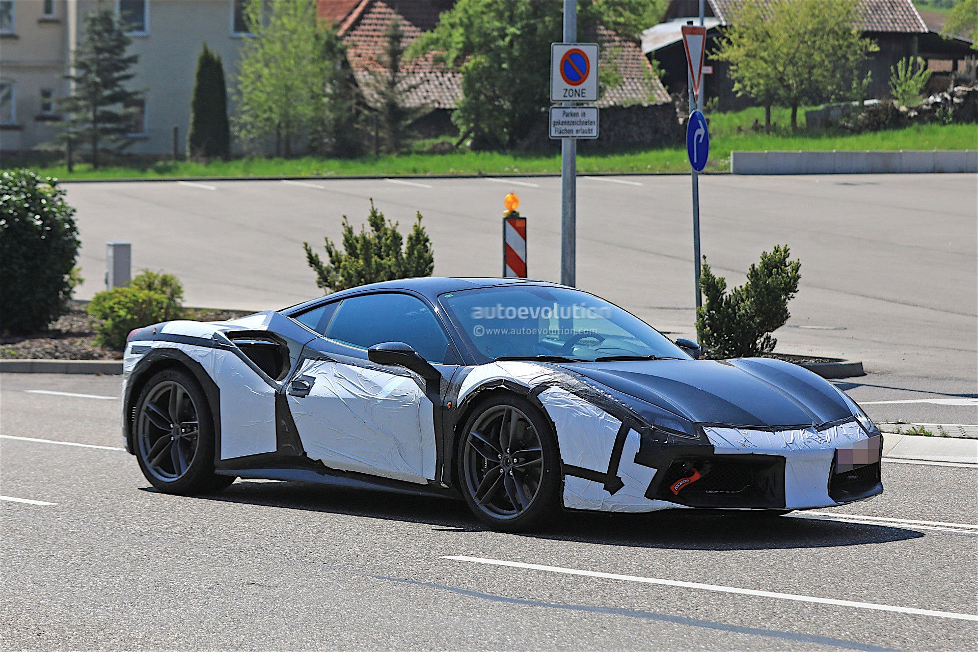 Wallpaper #bac7b Mysterious Ferrari Fxx K Evo Test Car Spied at the Nurburgring Carscoops