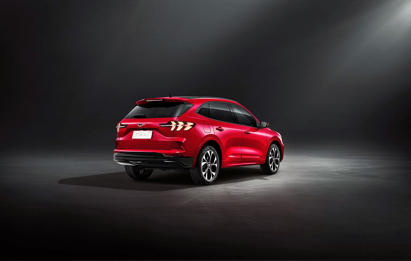 Wallpaper #uDt0cJcBSWmA-tzpSI_a95 2021 Ford Mustang Mach E Crossover Rendered with Escapes Rear End