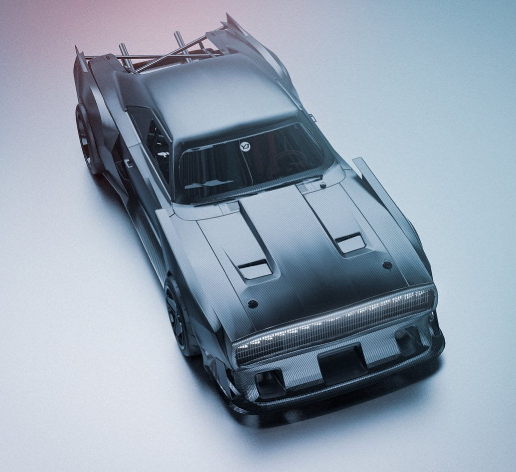 Wallpaper #t2h3FpMBSpphPi3-7QvA420 Dodge Charger Batmobile Rendered Looks Like Robert Pattinsons Next