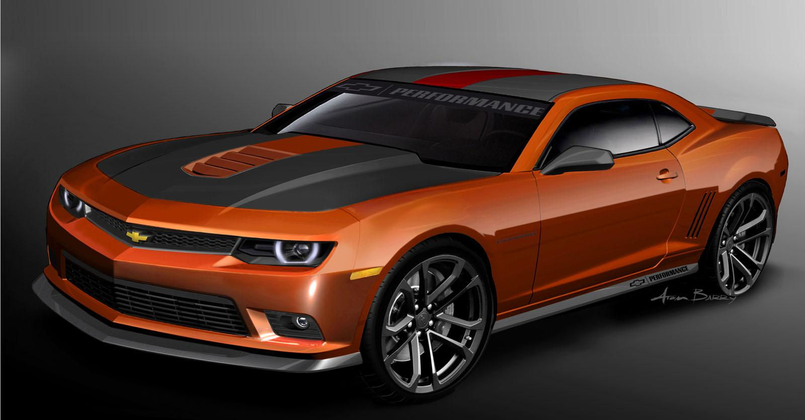 Wallpaper #9RlZHI8BtGB6xQ78kXRX36 Chevrolet Bringing Camaro Ss Concepts at Sema 2013 Autoevolution