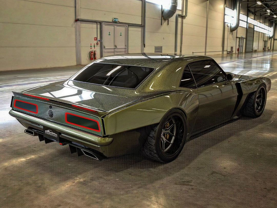 Wallpaper #hP8ebJMB3lSXT3zUs-mg262 Cgi Pumps Fresh Blood into the 69 Chevy Camaro Old Timer Looks Very
