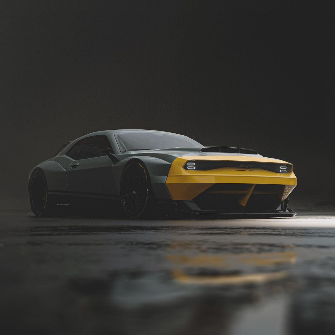 Wallpaper #3lZde5cBsd6xcFiE2NyT94 Artist Rendering Dodge Challenger Forum