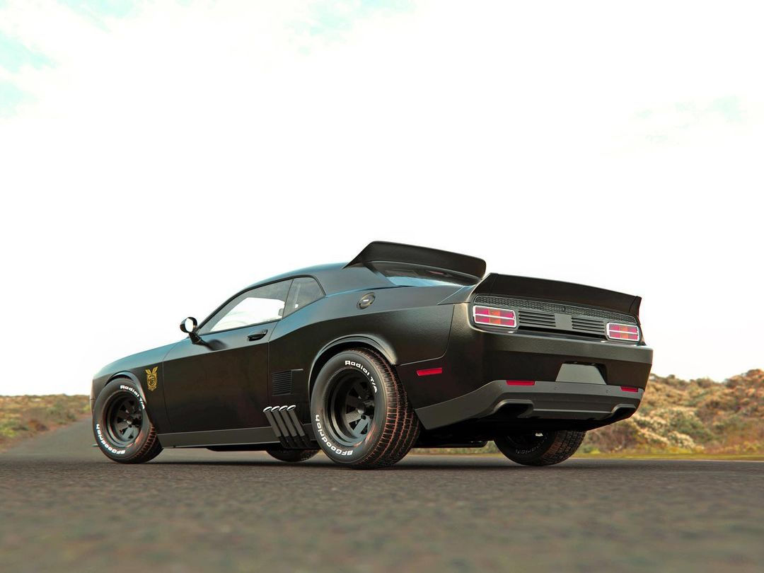Wallpaper #EeofV5MBlwTYPL18-hFo14 Dodge Challenger Hellcat Interceptor Brings Back the Mad Max Pursuit