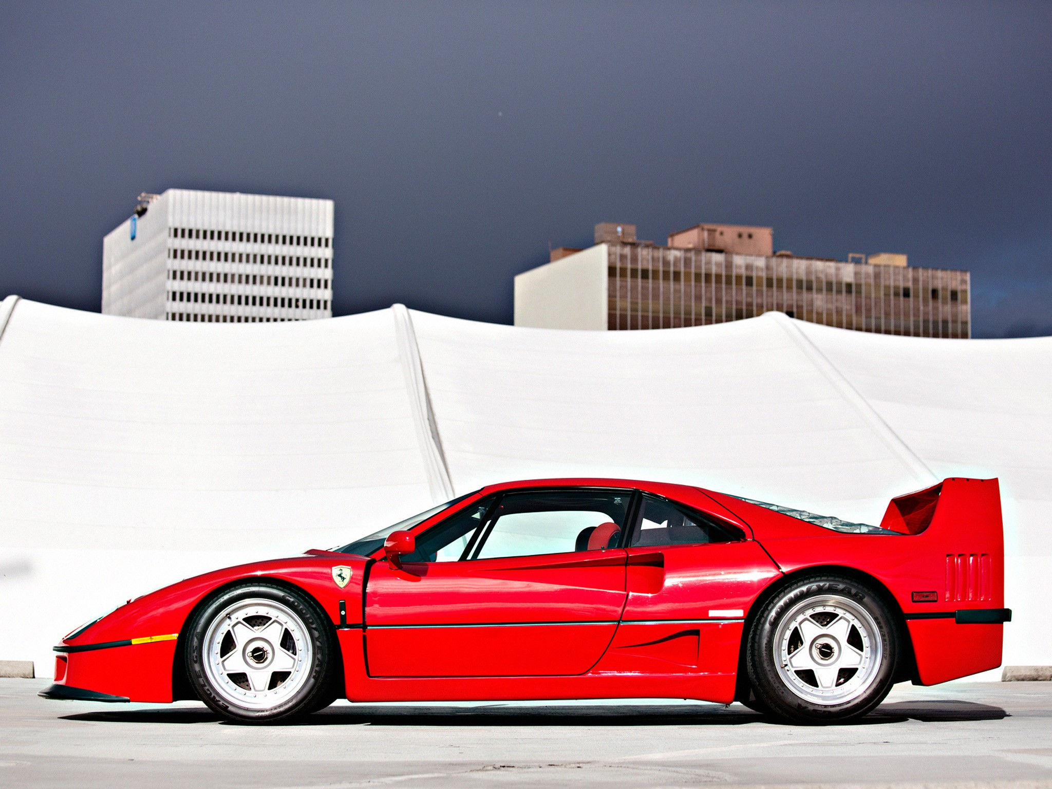 Wallpaper #IWjiG5MBSpphPi3-pyG6375 Modernized Ferrari F40 Rendered with Laferrari Diffuser Looks Spot on