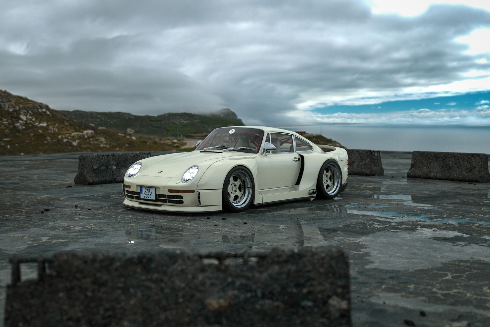 Wallpaper #kanoh5cBxbDgA0RlY-4q8 Widebody Porsche 959 Rendering Looks Like the Rwb Supercar Autoevolution