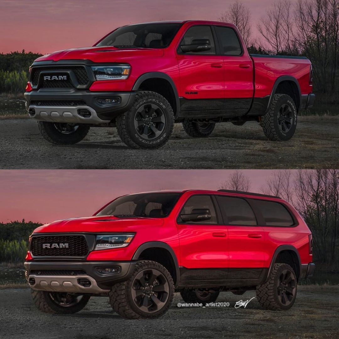 Wallpaper #kGdkBJMBSpphPi3-aLeO216 Ramcharger Hellcat Ram Trx Looks Awesome as Off Road SUV Autoevolution