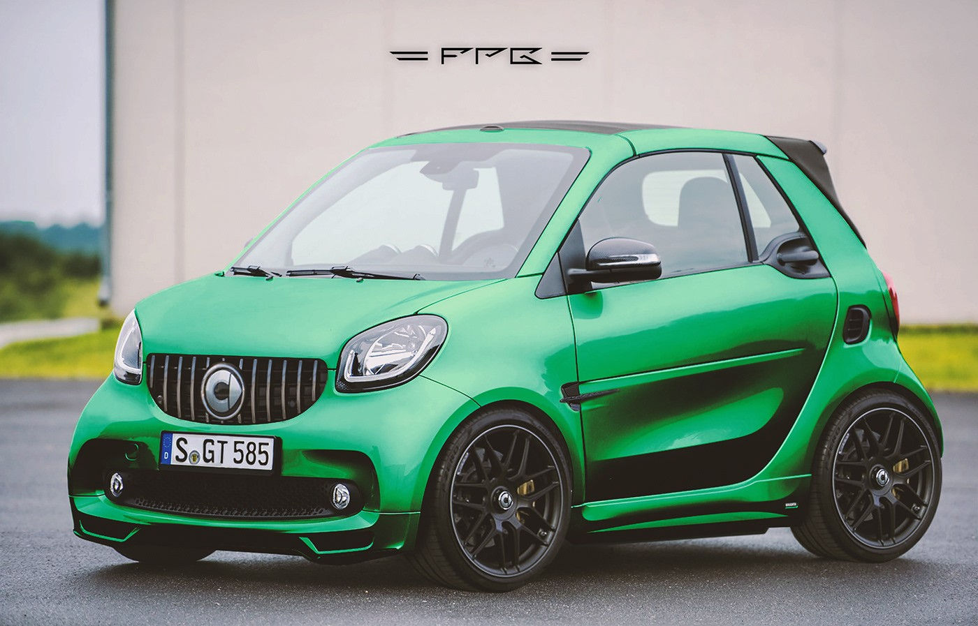 Wallpaper #9CEB8 Smart Fortwo Takes the Green Car Thing a Bit Too Literally Autoevolution