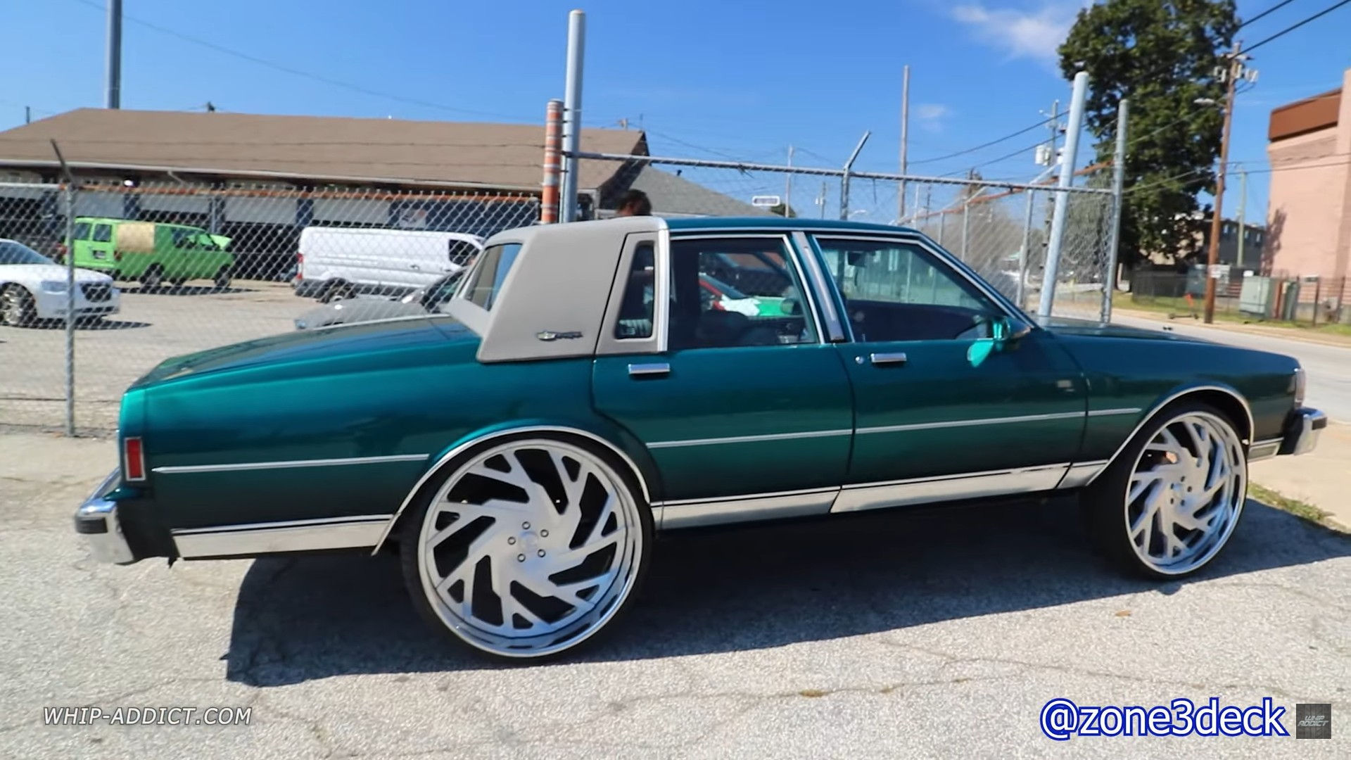 Wallpaper #75859 Taking the 80s Style Box Chevy to the Extreme on 26s Hot Donk