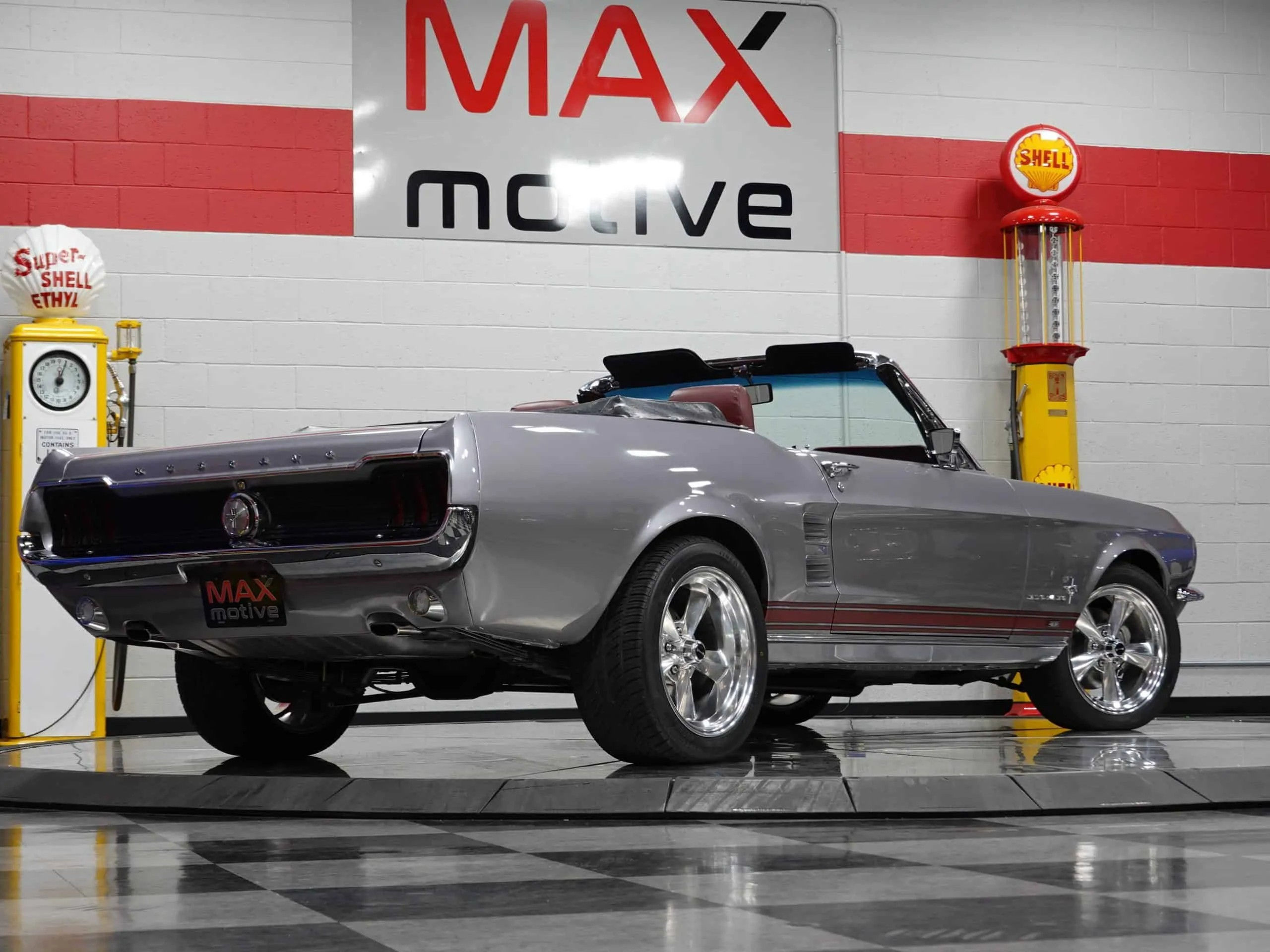 Wallpaper #EhmkF48BtGB6xQ78EnAk25 This 1967 Ford Mustang Convertible Flexes 490 Hp a Touch of Shelby