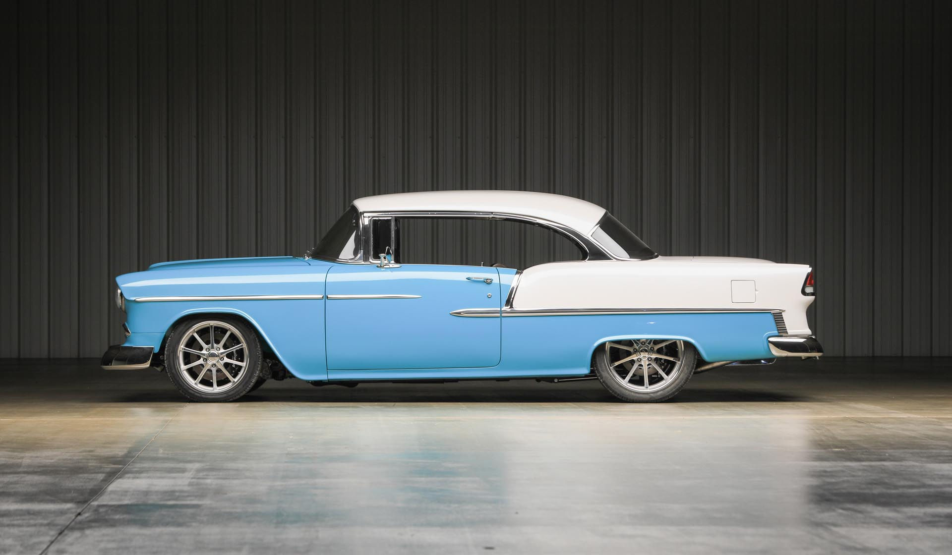 Wallpaper #-xkvK48BtGB6xQ78NoyT39 Supercharged 1955 Chevrolet Bel Air Shows Off Custom Makeover Inside