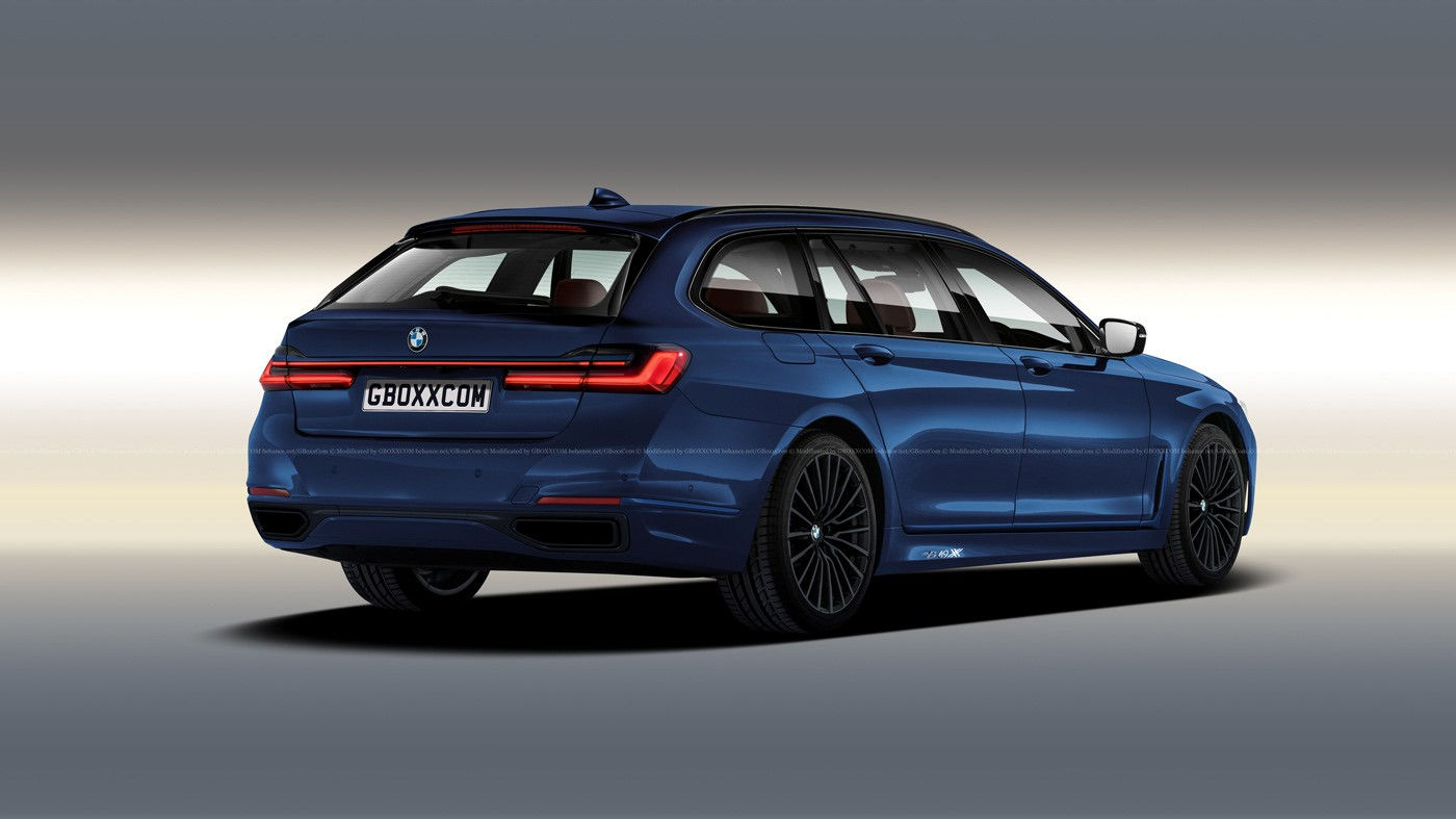 Wallpaper #-nNch44BFI5NbQksyyDd7 2020 BMW 7 Series Facelift Imagined as Wagon and Cabrio Autoevolution