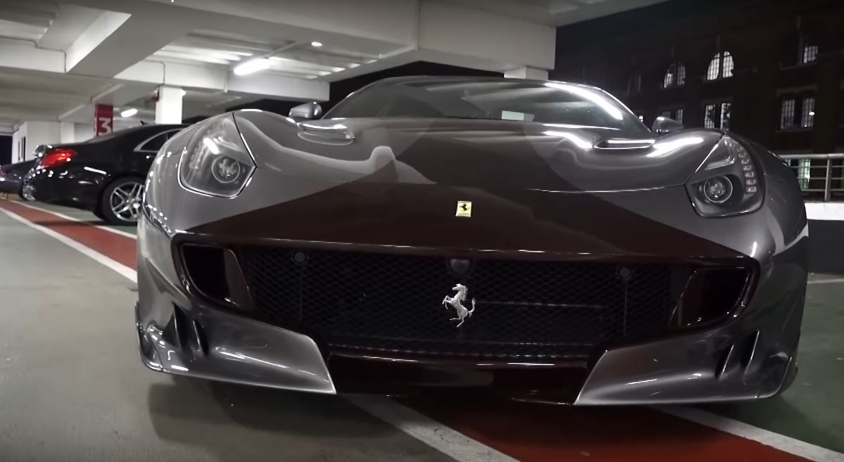 Wallpaper #Qbgm25IBJvJKYCmEmvWY95 This London Driven Ferrari F12 Tdf Has Amazing Dark Red Carbon Fiber
