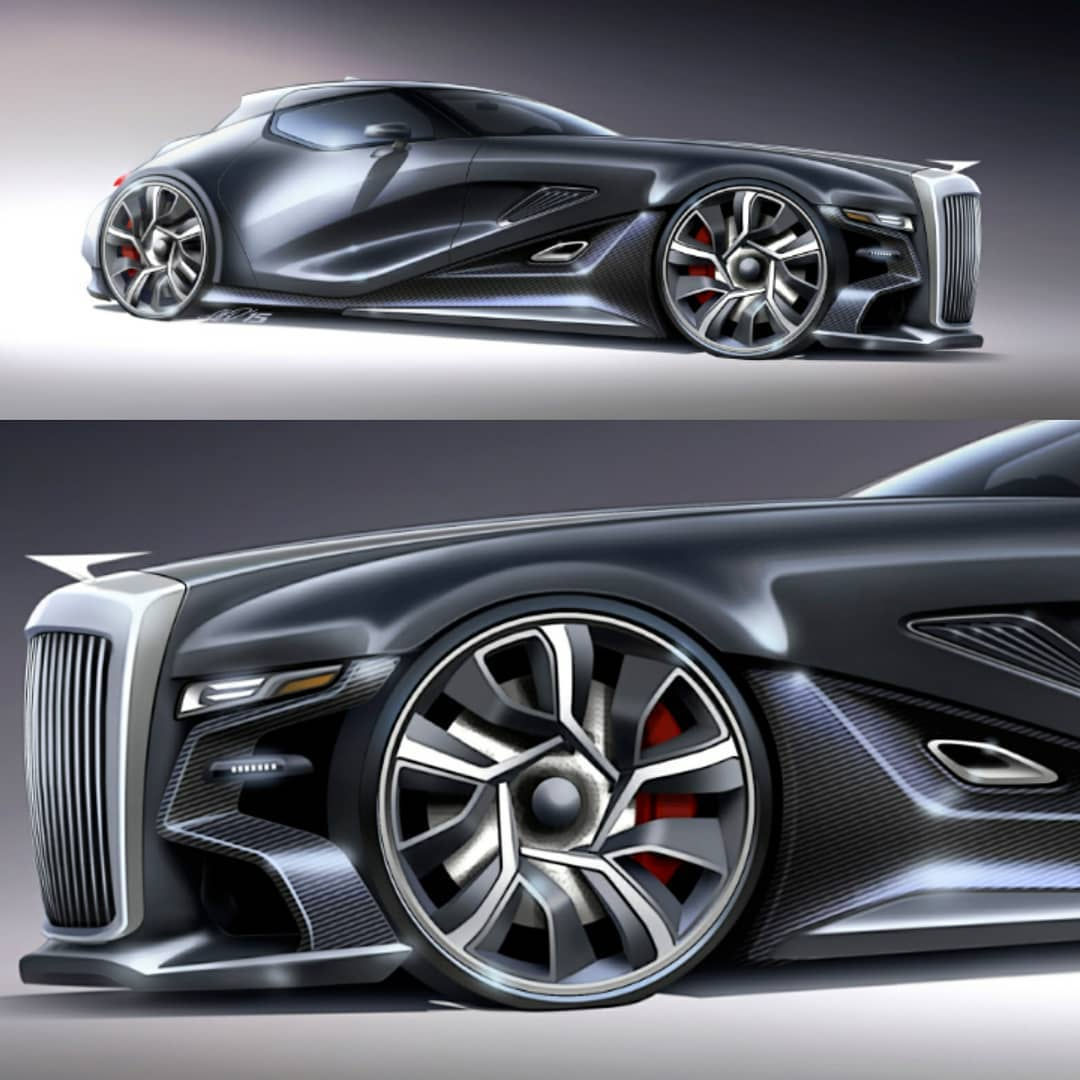 Wallpaper #QWd37pIBSpphPi3-ql0r155 Modern Duesenberg Rendering Looks Like a Rolls Royce in Spandex