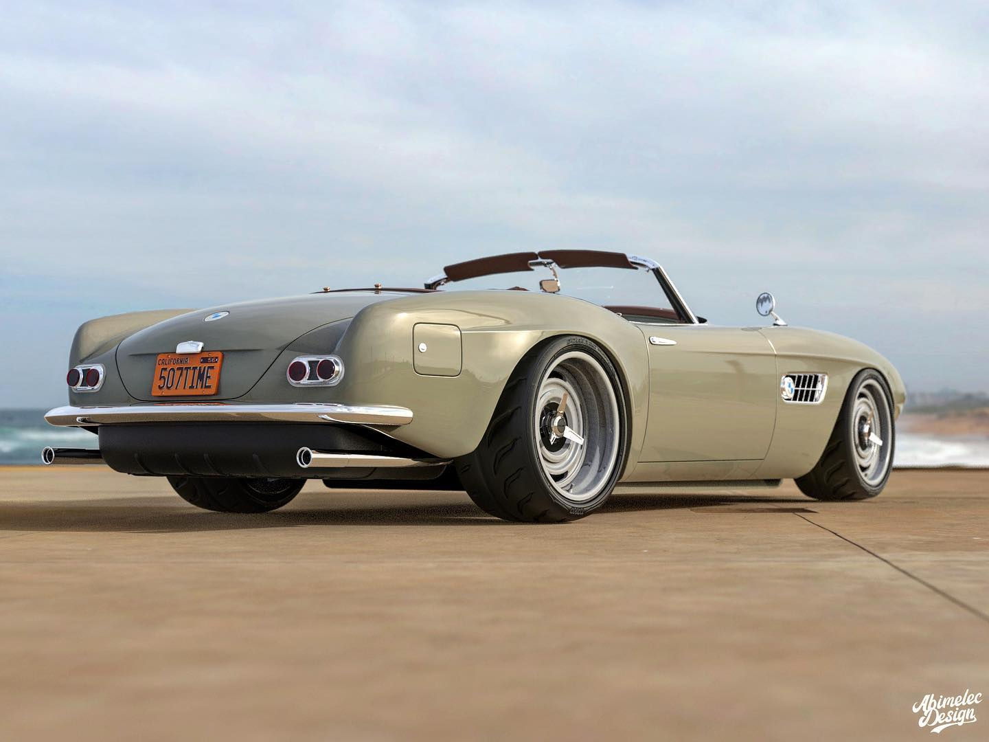 Wallpaper #JGckBZMBSpphPi3-Fbsq253 1958 BMW 507 Roadster Sold at Auction for Record Breaking Usd1650000