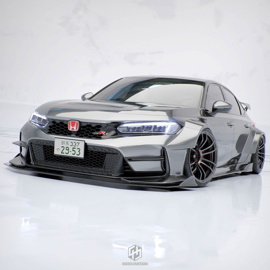 Wallpaper #i2feEpMBSpphPi3-vv0R255 Robot Craftsman Carbon Fiber Widebody Kit for Honda Civic