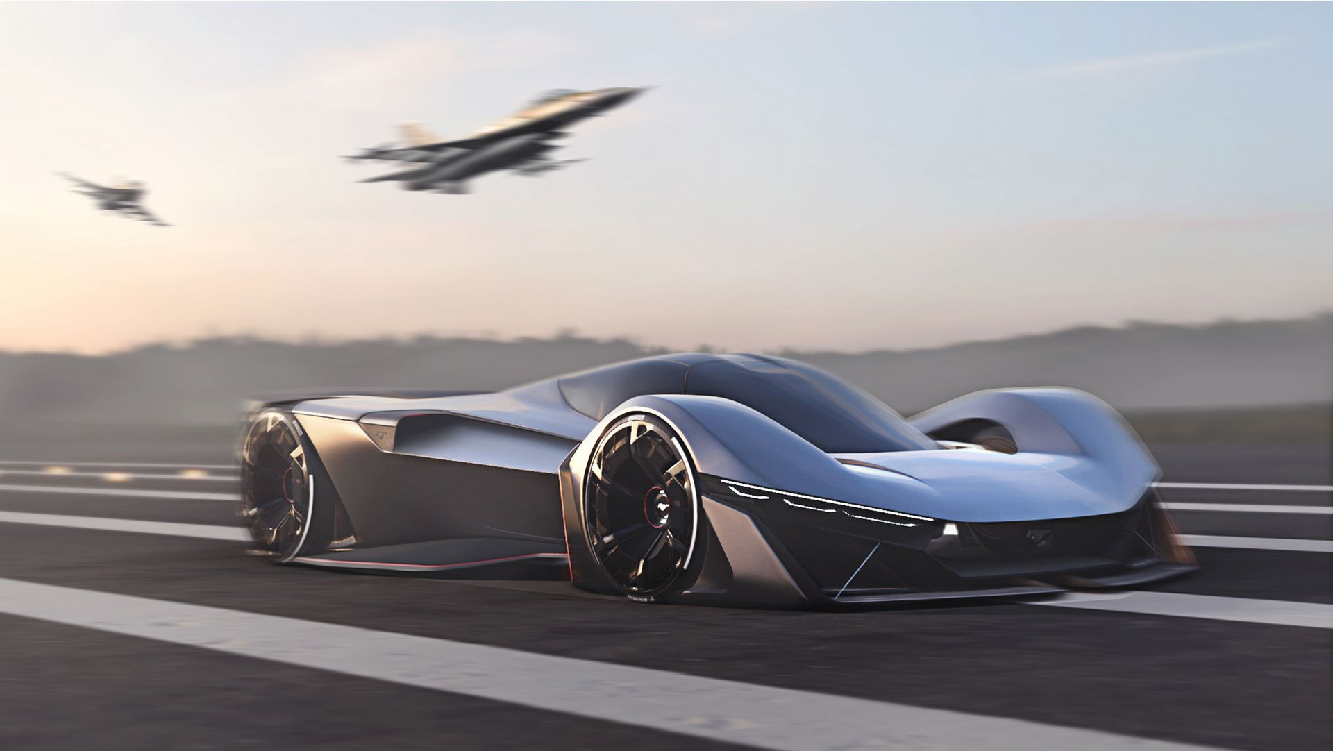 Wallpaper #bDuwbZcBSWmA-tzp0o5q25 A Ford Sponsored Project Shows Us a Hypercar Mustang from the Future