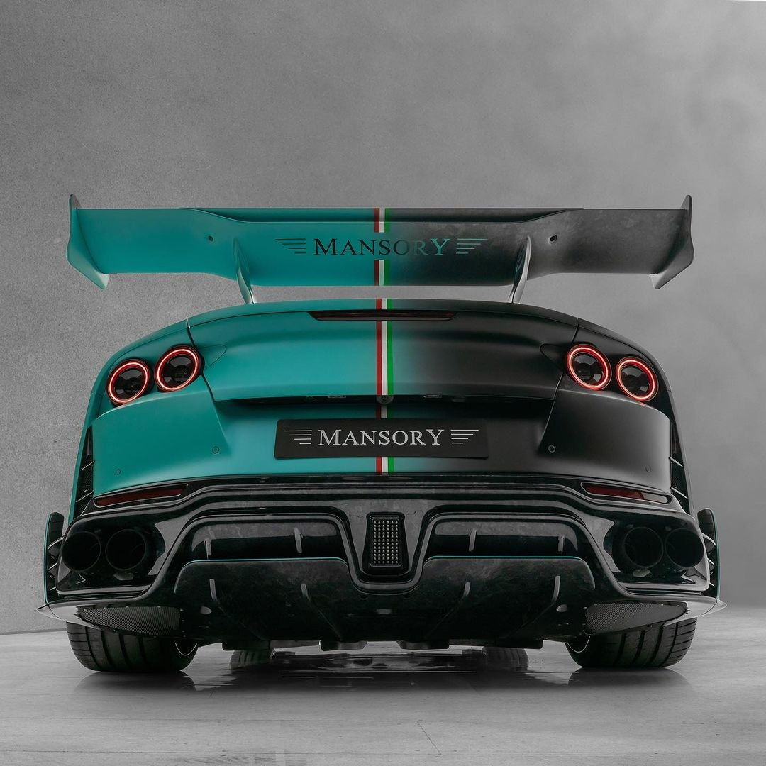 Wallpaper #umeX_JIBSpphPi3-85jz246 Mansory Stallone Tempesta Nera Verde is an Ugly Two Faced Ferrari 812