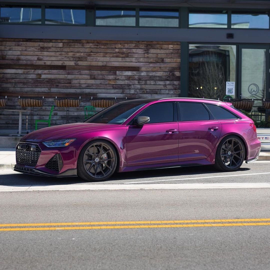 Wallpaper #s-_NTJMBMN-XEVvV_T4S59 Tuned Audi Rs 6 is in a Purple Patch of Form Looks Like the Perfect