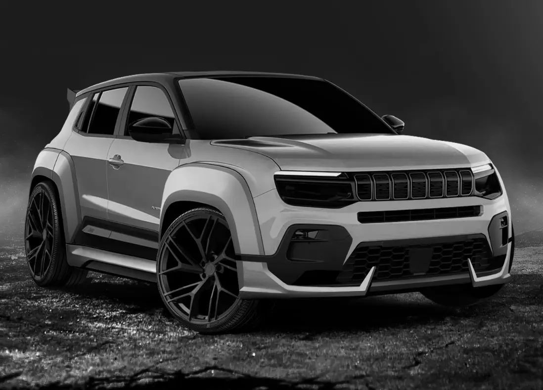 Wallpaper #WEBxMJMBJhL2WPbaRMFM119 Pocket Sized Jeep Avenger SUV Digitally Reveals How Easily It Can Throw