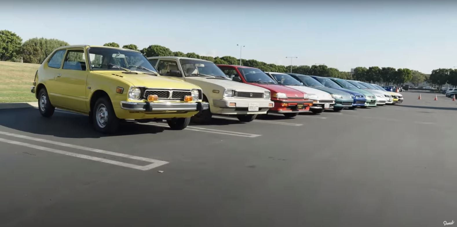 Wallpaper #NTs_cZcBSWmA-tzpVpD-27 11 Generations of the Honda Civic Get Driven in Proper Order See Which