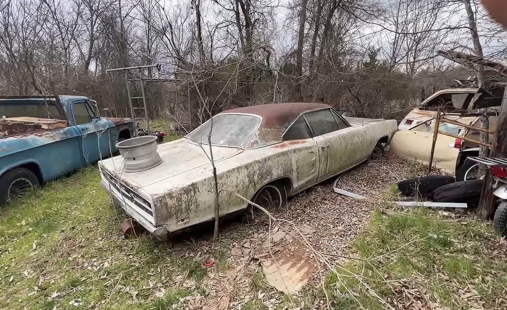 Wallpaper #xRkZK48BtGB6xQ78HYwu37 Seemingly Abandoned Property Hides Big Hoard of Dodge Plymouth Muscle