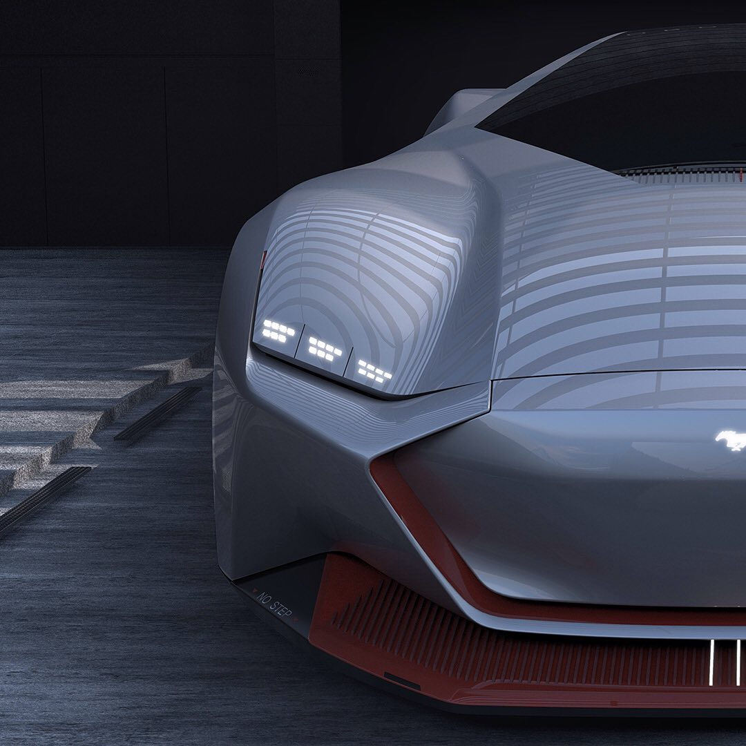 Wallpaper #Jh1ULZMBlOZrFDOkGtBw9 Intriguing 2030 Ford Mustang Ev Render Certainly Looks Like the Future
