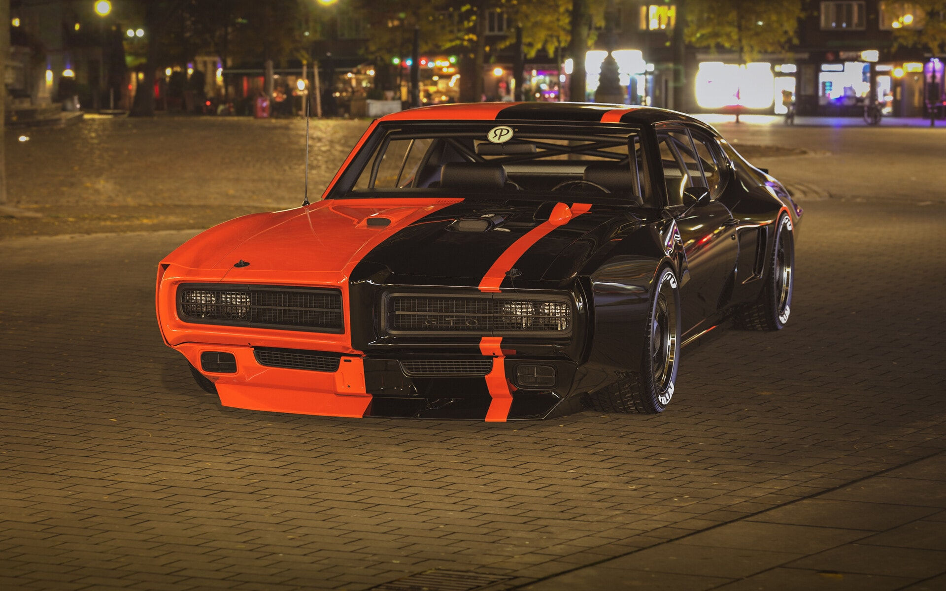 Wallpaper #W2dxBpMBSpphPi3-osE5128 1969 Pontiac Gto Two Face Judge is a Widebody Classic Autoevolution