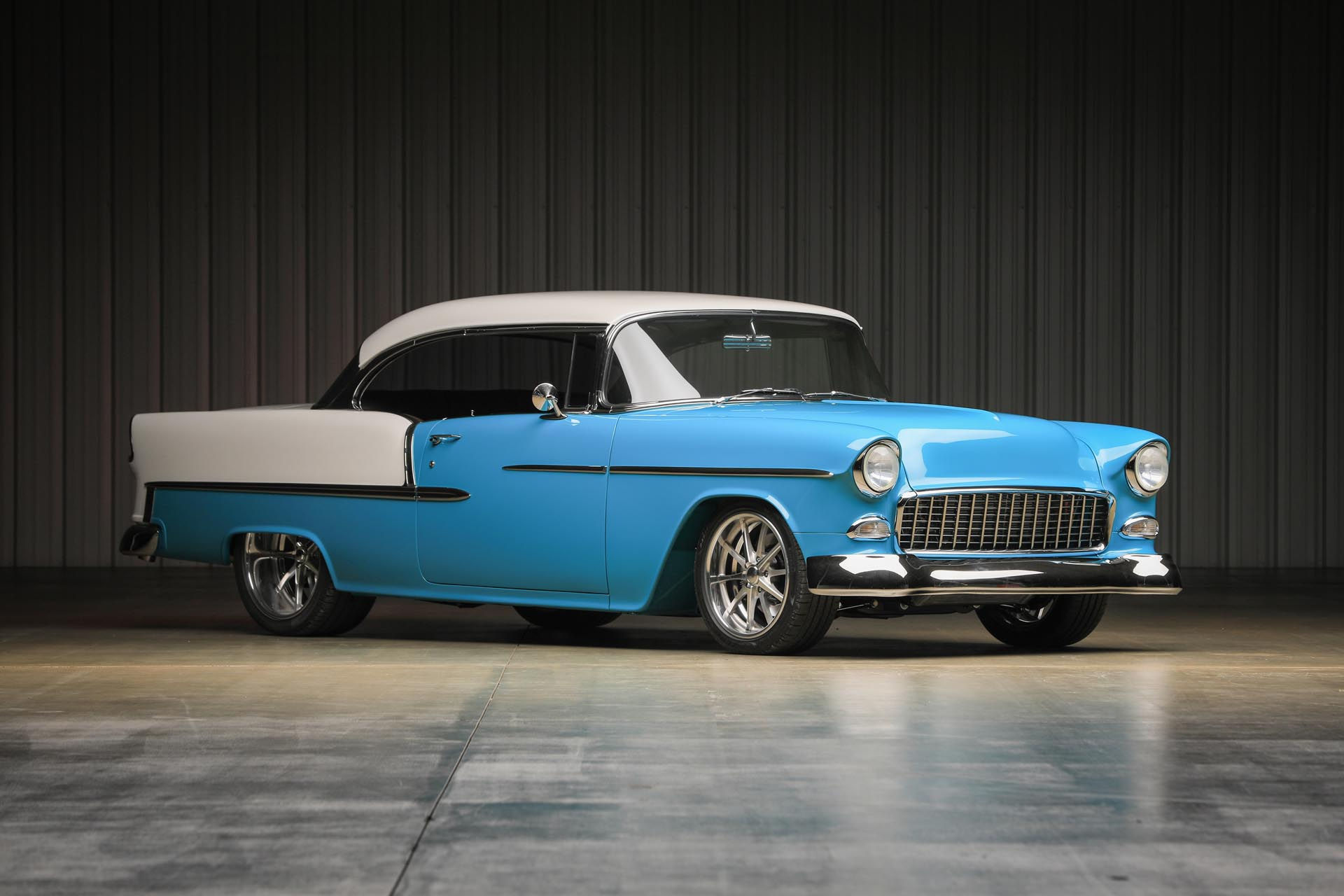 Wallpaper #KywmSZMB0E1QgA7wkvJ-48 Supercharged 1955 Chevrolet Bel Air Shows Off Custom Makeover Inside
