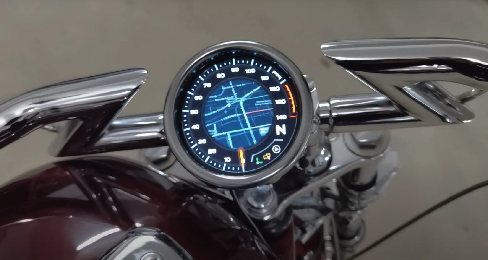 Wallpaper #zHdvJ5MB-pgBXx60VqUF357 Old School Looking Speedometer is in Fact Among the Smartest Feature