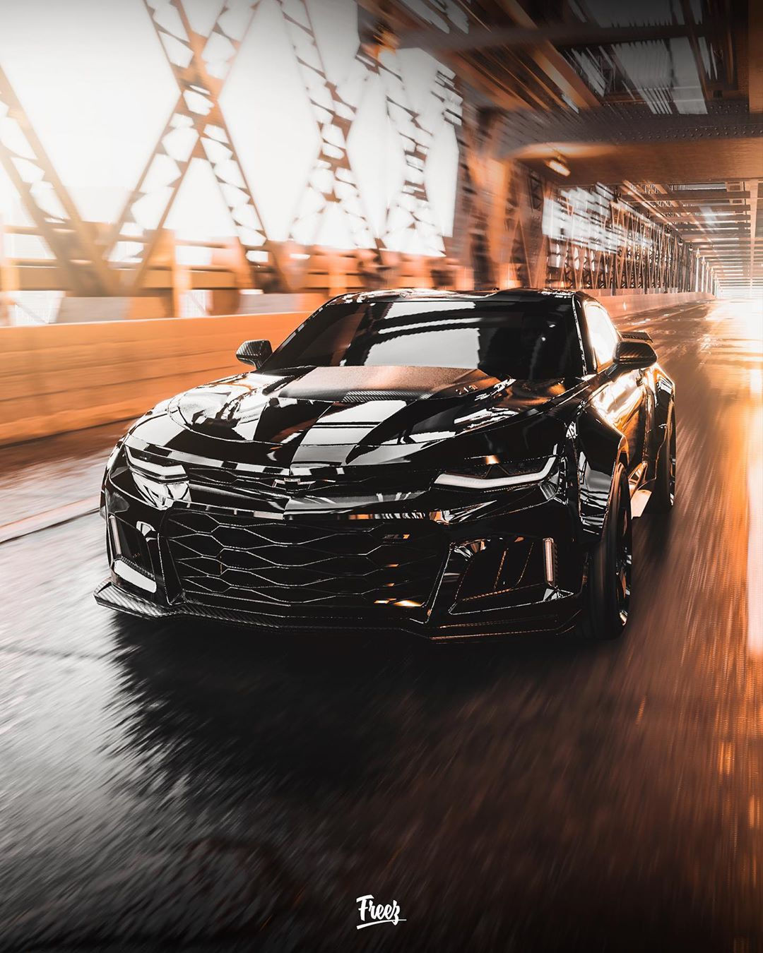 Wallpaper #9e8PTJMBMN-XEVvV-jzI143 Widebody Chevrolet Camaro Exorcist is Modded to Hell and Back