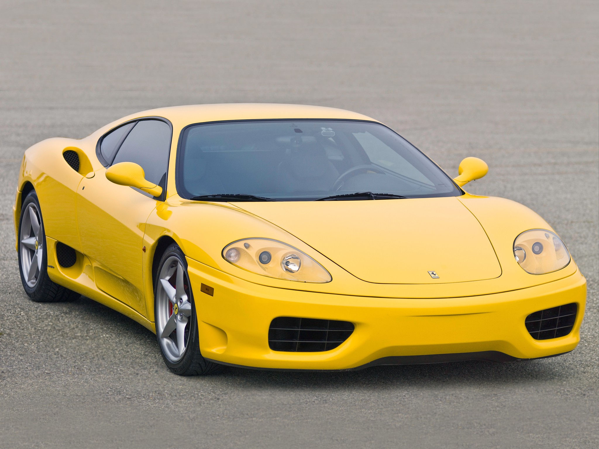 Wallpaper #7GgzG5MBSpphPi3-cB6k5 Ferrari 360 Modena 1999 Yellow Sports Car Malibu Mart