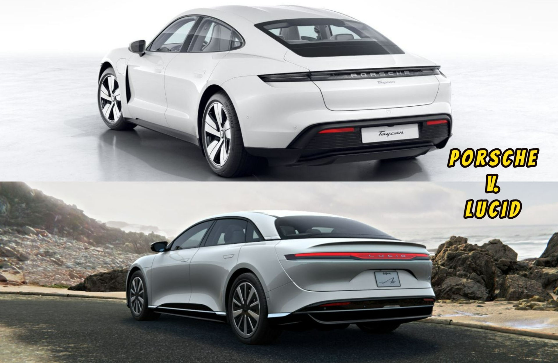 Wallpaper #JmcxBpMBSpphPi3-_8BK305 Quieres Un Porsche Taycan Saco 2023 Mira El Lucid Air Pure First