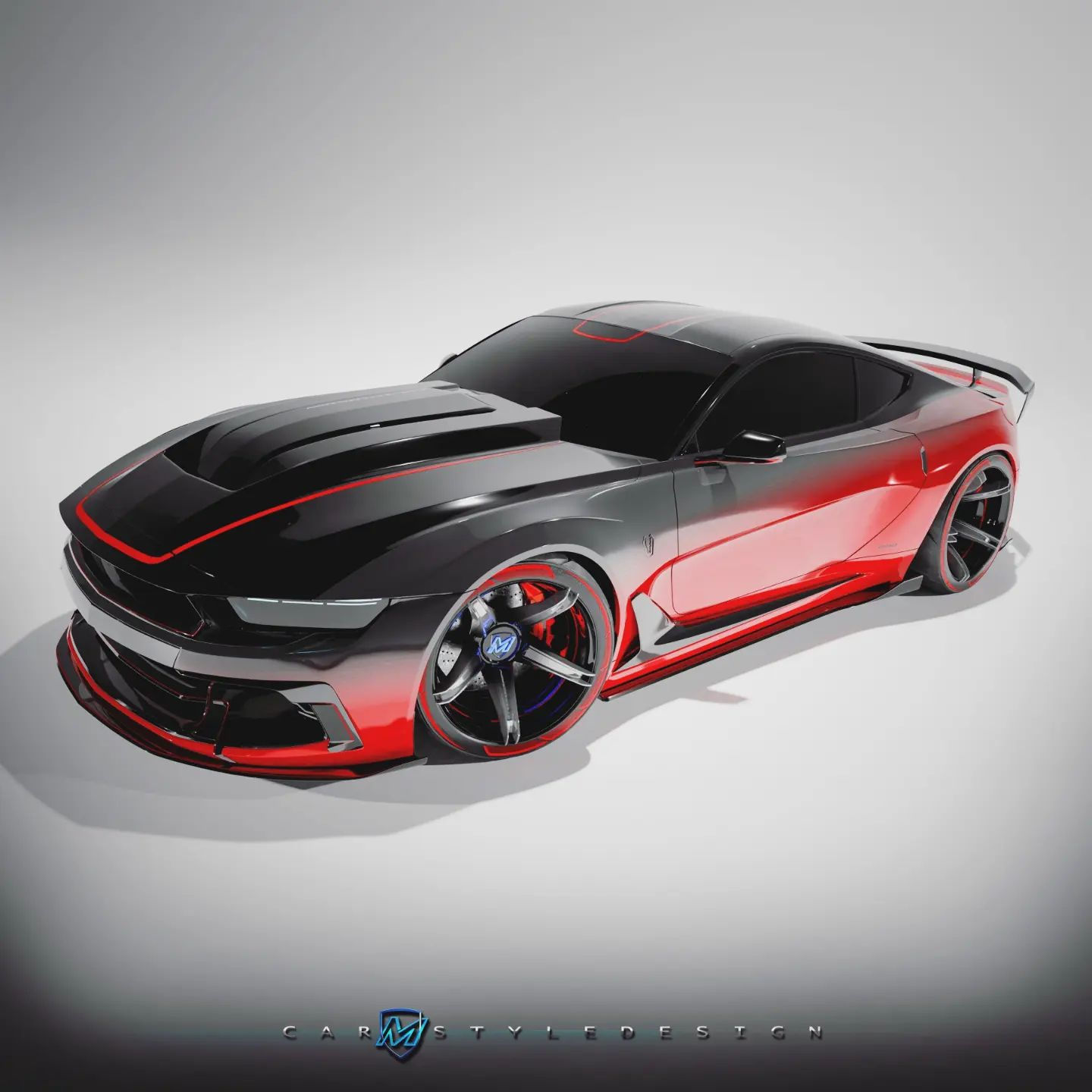 Wallpaper #fEW2j44B7YBJg1BV7p3036 2024 Ford Mustang Dark Horse Virtually Transforms into an 800 Hp