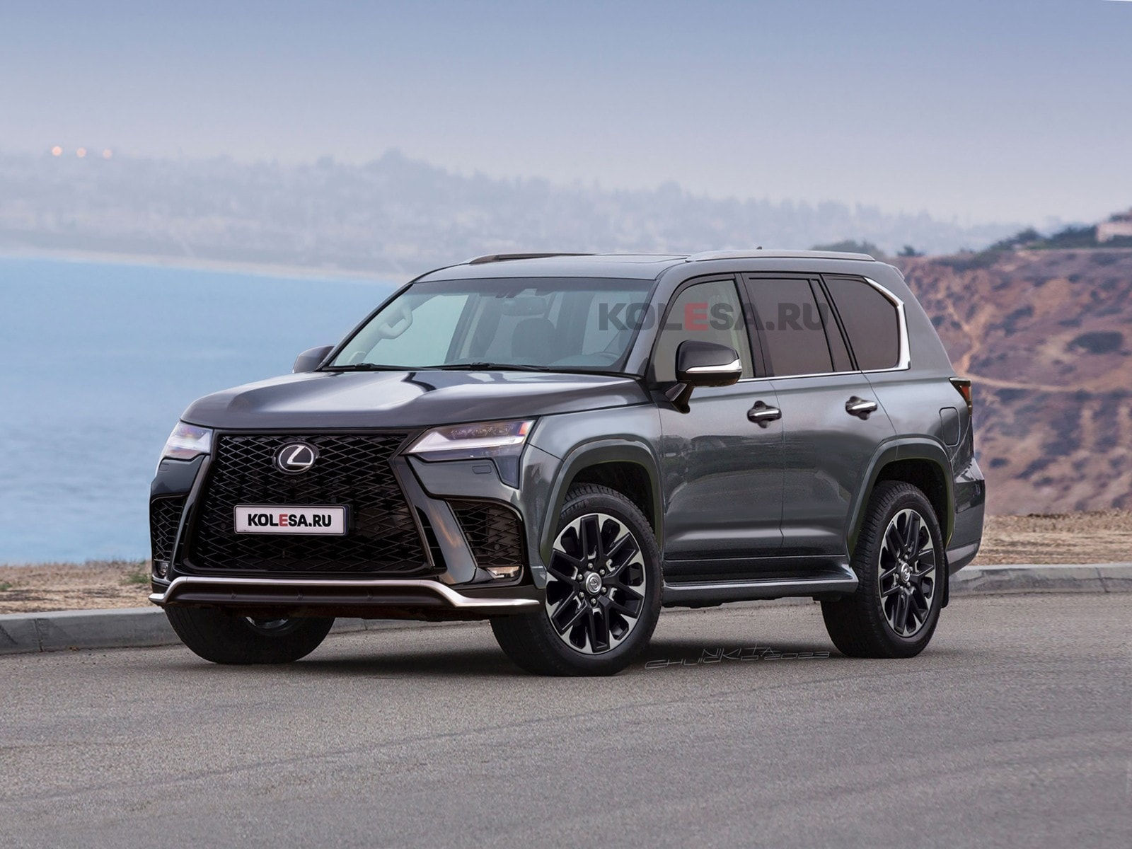 Wallpaper #1Gdn55IBSpphPi3-ODce163 New 2024 Lexus Gx Looks Like an All Terrain Warrior in Realistic