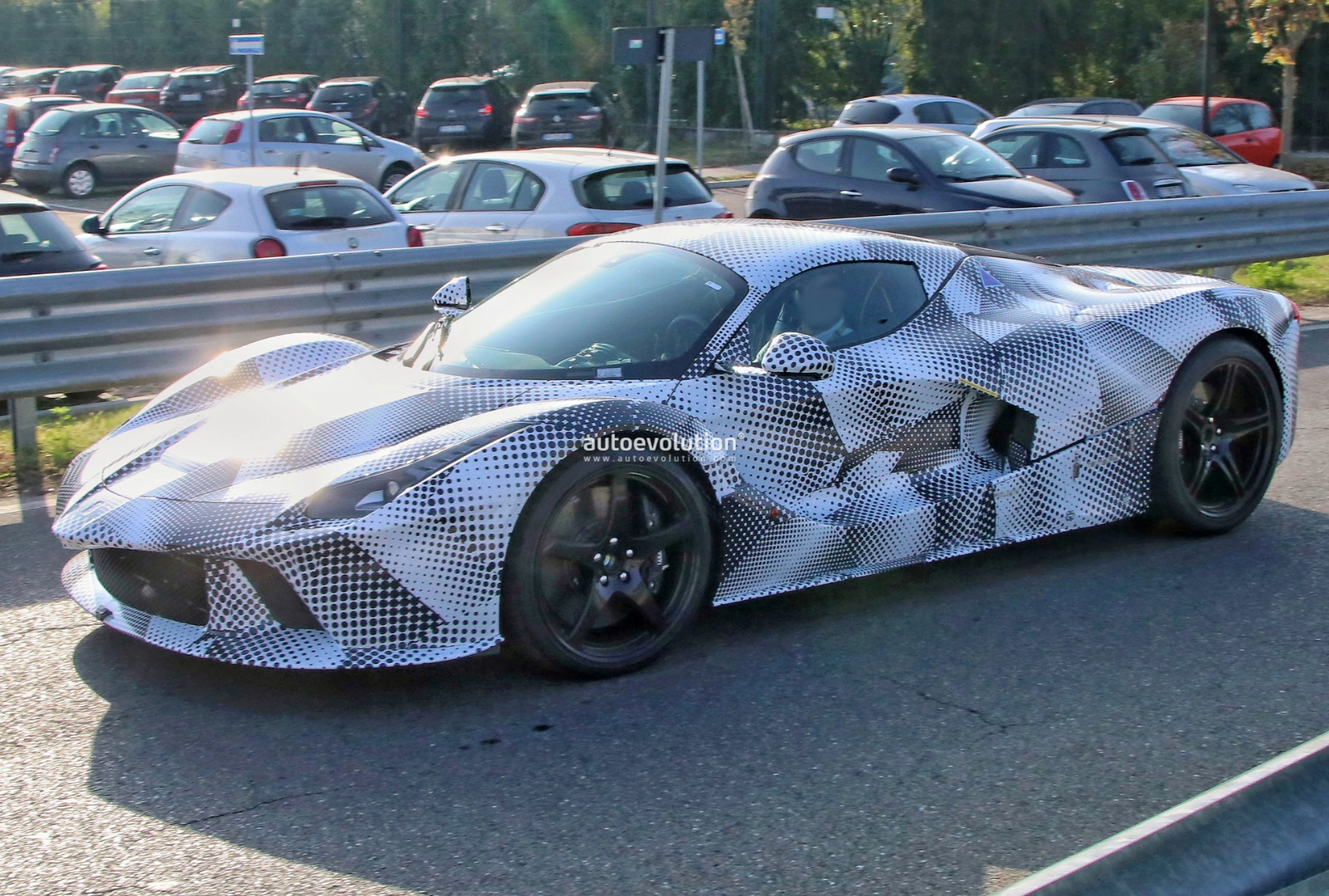Wallpaper #chkABo8BtGB6xQ78fFPj31 New Ferrari Hypercar Spied with Laferrari Bodywork Features Plug in