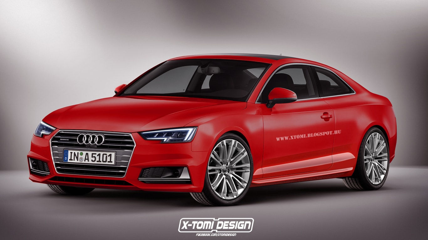 Wallpaper #UoL5P5MB0GiFKesMZ8AV179 First 2017 Audi A5 Coupe Rendering Emerges Based on New A4 Sedan